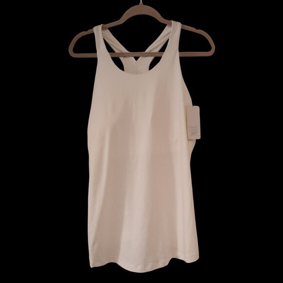 all in motion Tops - White Shelf Bra Tank - XL NWT